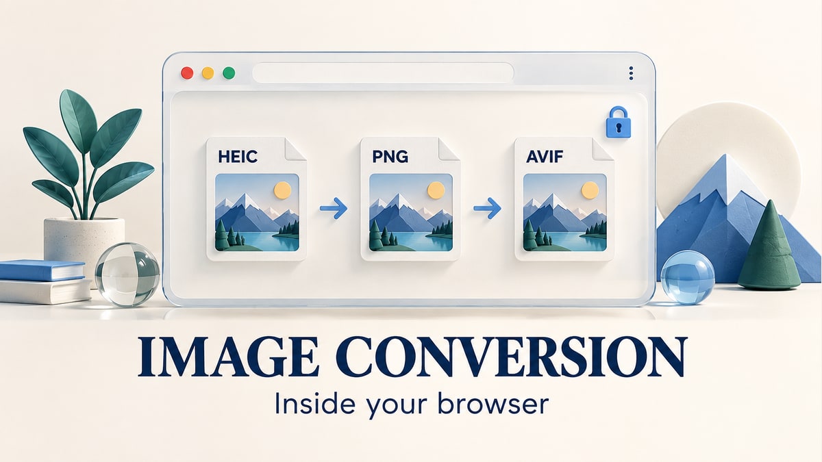 How the Image Converter Works, Entirely in Your Browser